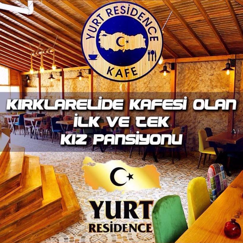 Yurt-Residence-Kafe Yurt Residence Kız Pansiyonu Kırklareli